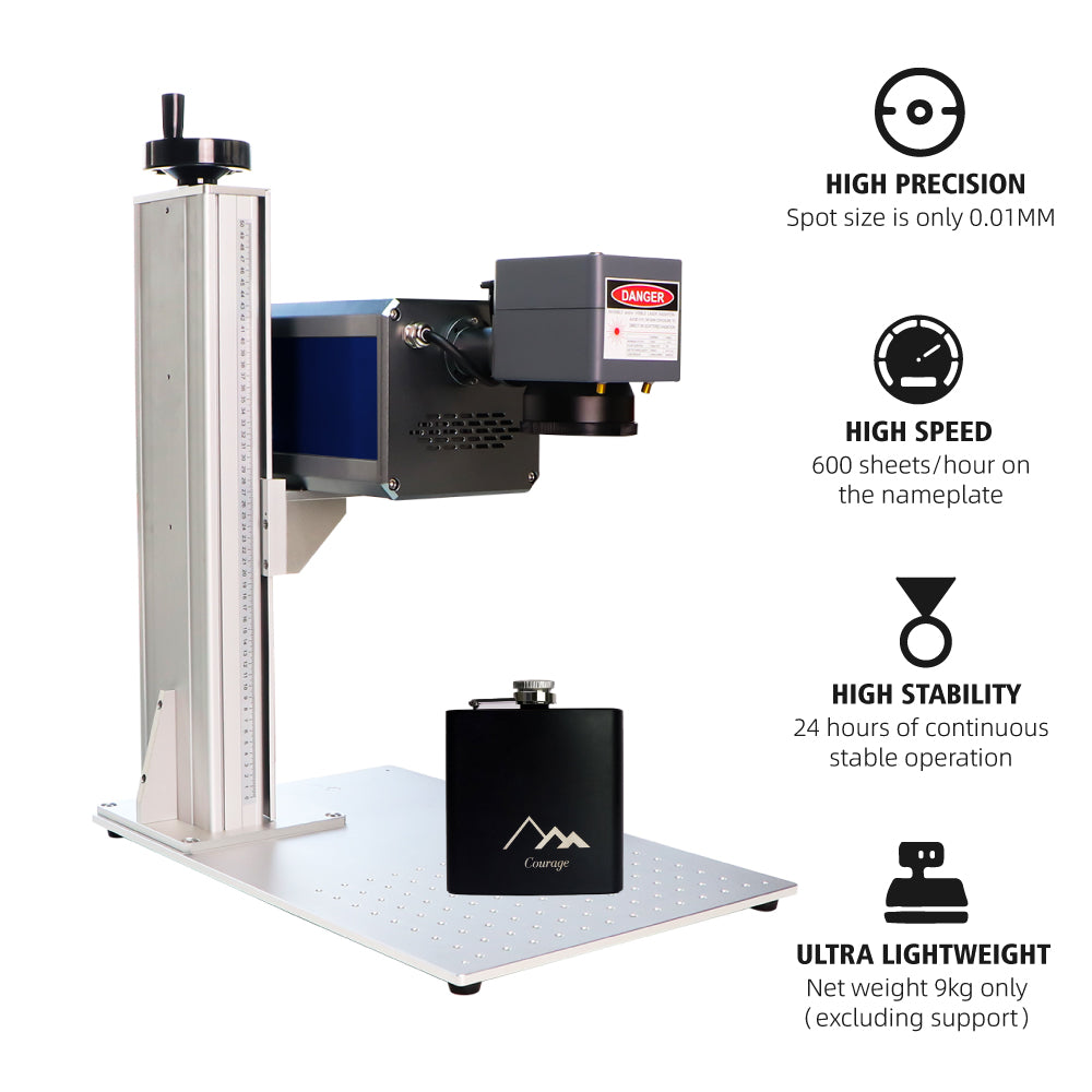 Fonland FLOP30SP 30W Laser Engraver Fiber Marking Machine App Compatible For Metal