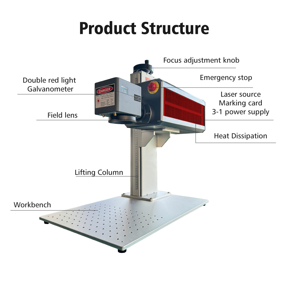 Fonland FLRF30S 30W CO2 Laser Engraver Marking Machine