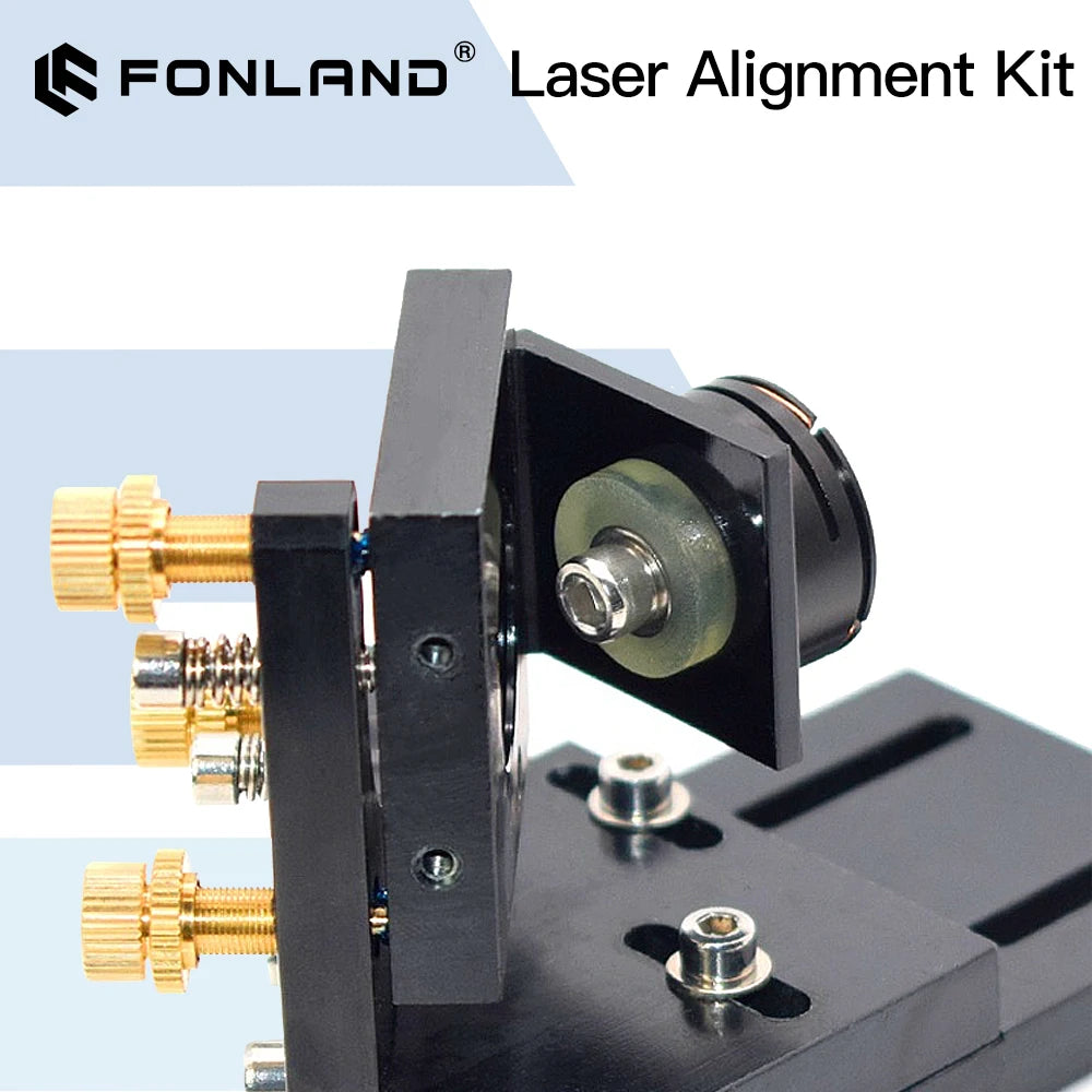 FONLAND Adjust Collimate Laser light Regulator Alignment Kit Laser Path Calibrating Device For CO2 Laser Cutting Machine