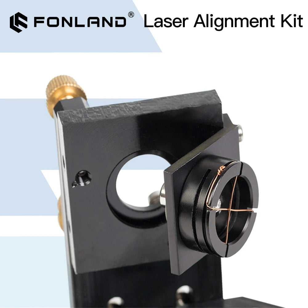 FONLAND Adjust Collimate Laser light Regulator Alignment Kit Laser Path Calibrating Device For CO2 Laser Cutting Machine