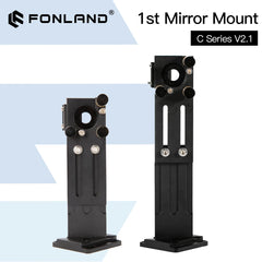 FONLAND CO2 First Reflection Mirror Mount 25mm Mount Support Integrative Holder for Laser Engraving Cutting Machine