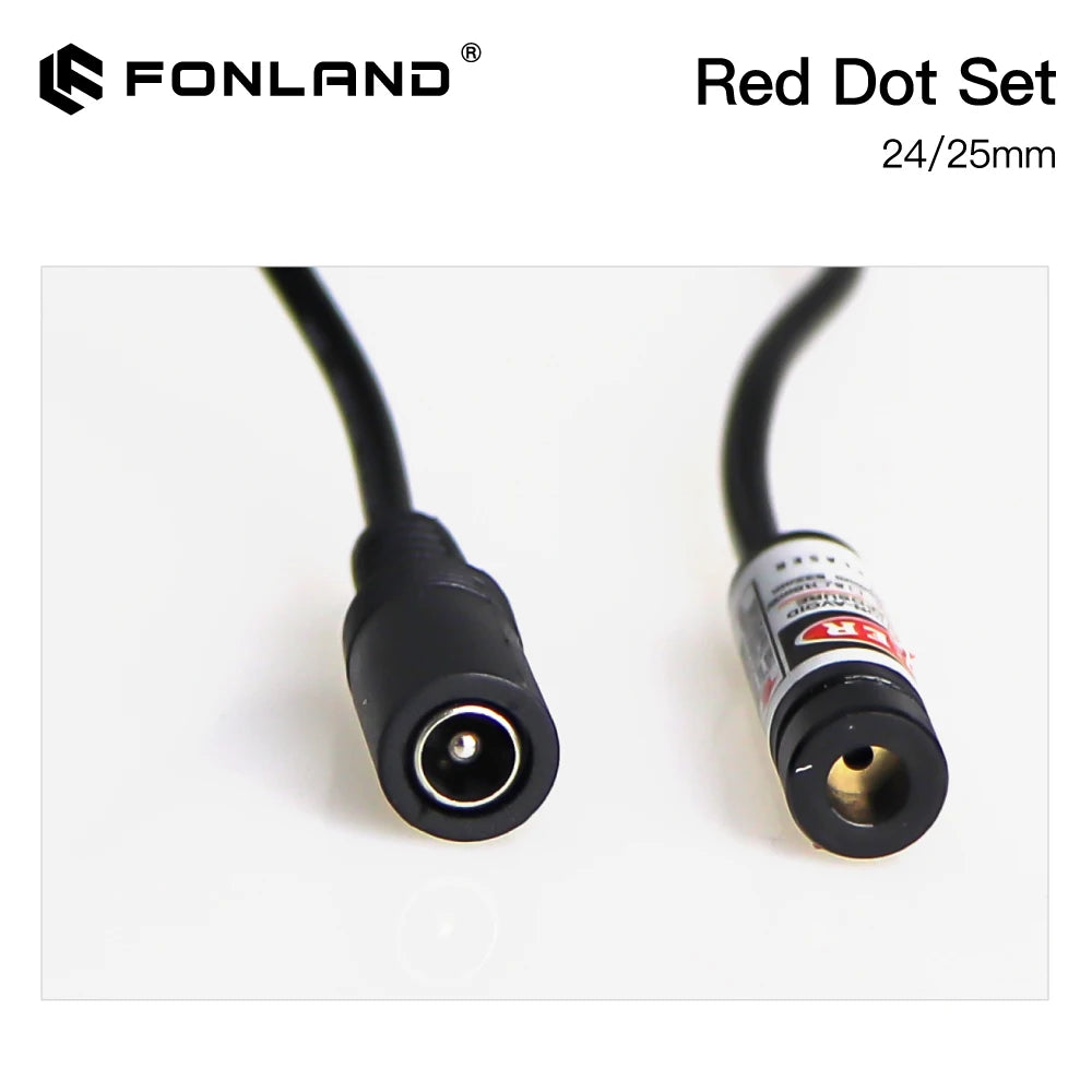 FONLAND Diode Module Red Dot Device Positioning DC 5V for DIY Co2 Laser Engraving Cutting Head