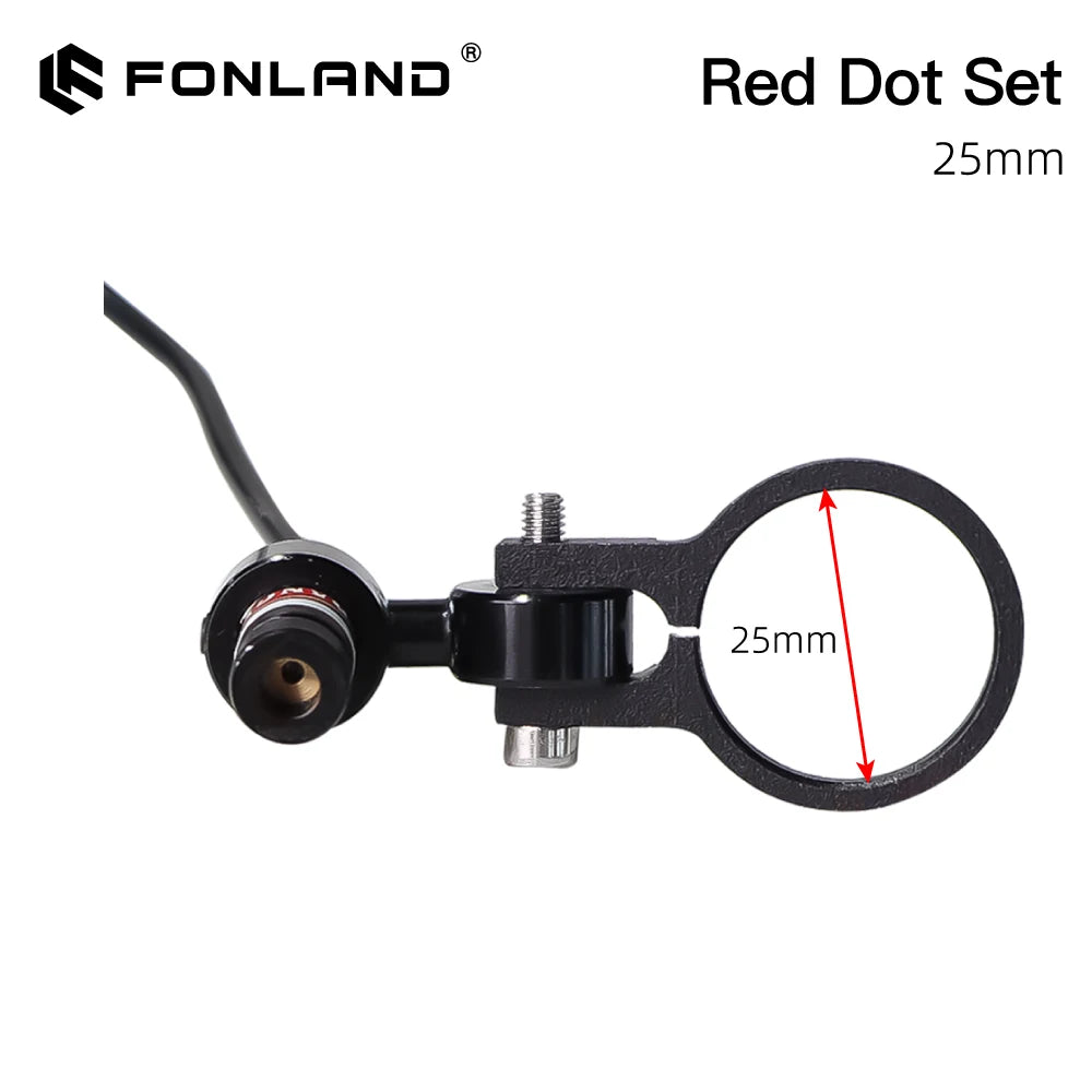 FONLAND Diode Module Red Dot Device Positioning DC 5V for DIY Co2 Laser Engraving Cutting Head