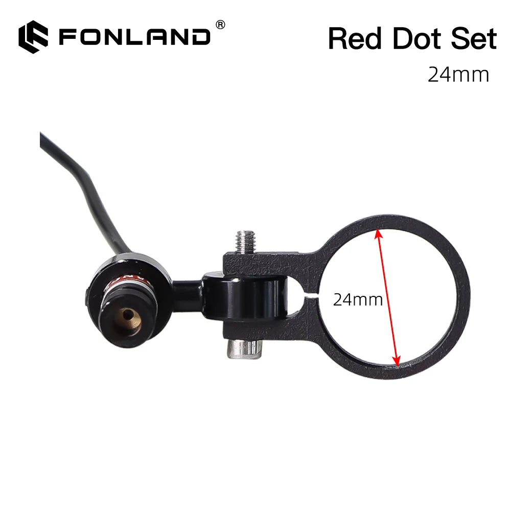 FONLAND Diode Module Red Dot Device Positioning DC 5V for DIY Co2 Laser Engraving Cutting Head