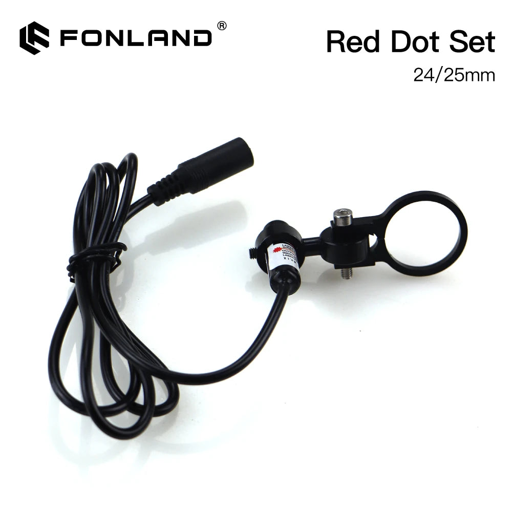 FONLAND Diode Module Red Dot Device Positioning DC 5V for DIY Co2 Laser Engraving Cutting Head