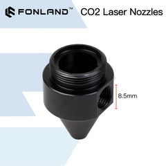 FONLAND Laser Head Nozzle Parts with Air Hole Diameter 18mm FL38.1mm for For CO2 Laser Cutting Machine M22