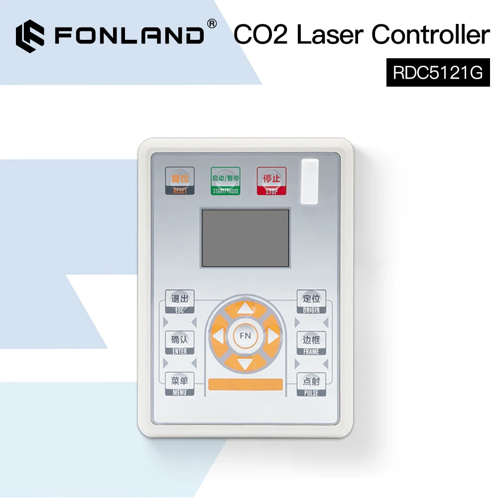 FONLAND Ruida CO2 Laser Controller Panels Card System RDC5121G for CO2 Laser Engraving Cutting Machine Replace Trocen Leetro