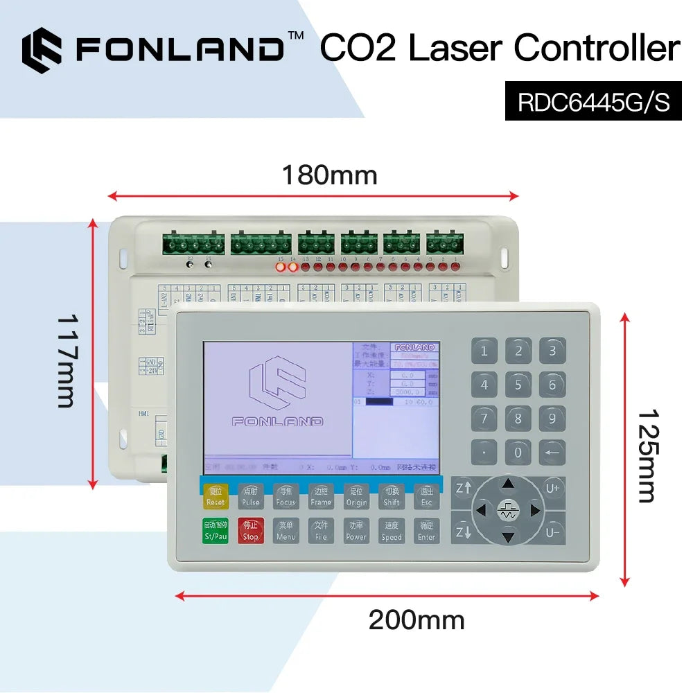 Ruida RDC6445S/G Controller for Co2 Laser Engraving Cutting Machine