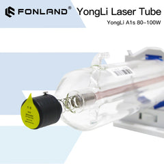 FONLAND Yongli A1s 100W CO2 Laser Tube Dia.80mm for CO2 Laser Engraving Cutting Machine Wooden Case Box Packing