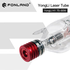 FONLAND Yongli H1 90W CO2 Laser Tube H Series Dia.60mm Wooden Box Packing for Laser Engraving Cutting Machine