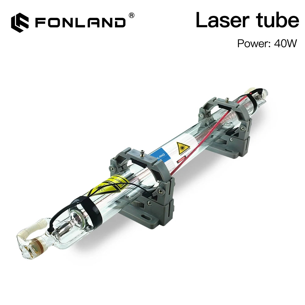 Fonland  35-45W Co2 Metal Glass Laser Tube 720MM 40W Glass Laser Lamp for CO2 Laser Engraving Cutting Machine