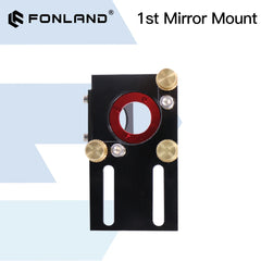 Fonland CO2 First Reflection Mirror 25mm Mount Support Integrative Holder for Laser Engraving Cutting Machine