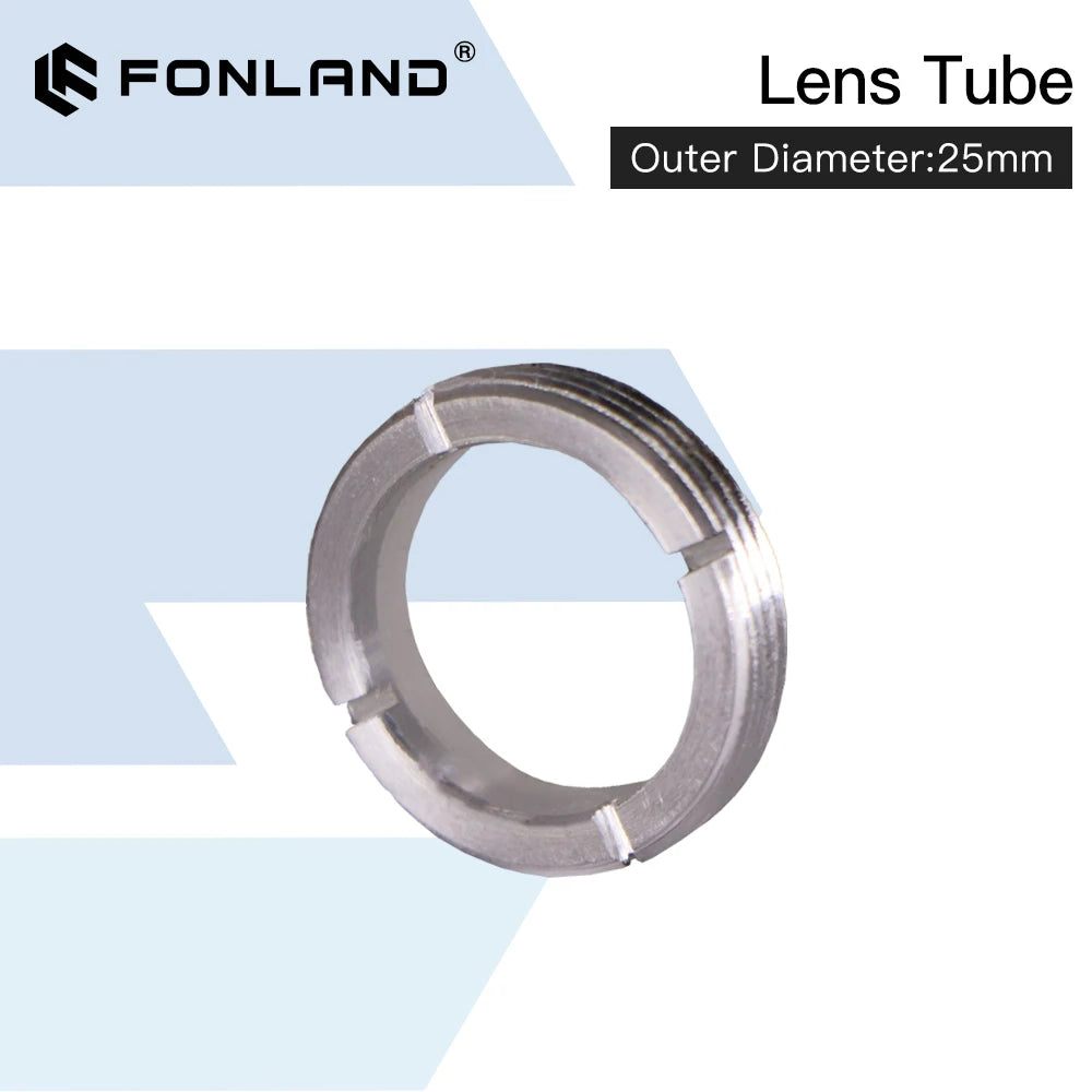 Fonland CO2 O.D.25mm Lens Tube for D20 F50.8/63.5/101.6mm Lens CO2 Laser Cutting Engraving Machine