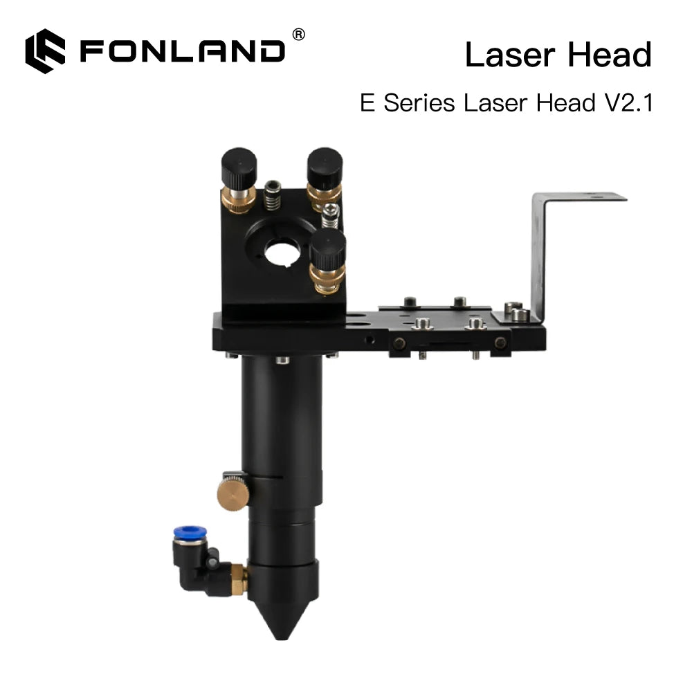 Fonland E Series CO2 Laser Head for Lens D18mm FL38.1 D20mm FL50.8 & 63.5 & 101.6 mm Mirror 25mm for Laser Cutting Machine