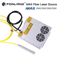 Fonland Original Max Fiber Laser Source 20W 25W 30W 50W 1064nm For Metal Engraving Marking Machine Small Size Big power