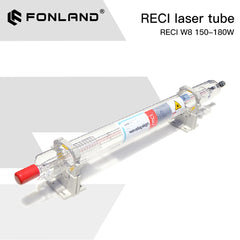 Fonland Reci W8 150W CO2 Laser Tube Wooden Case Box Packing Length 1850 Dia. 90mm for CO2 Laser Engraving Cutting Machine S8 Z8