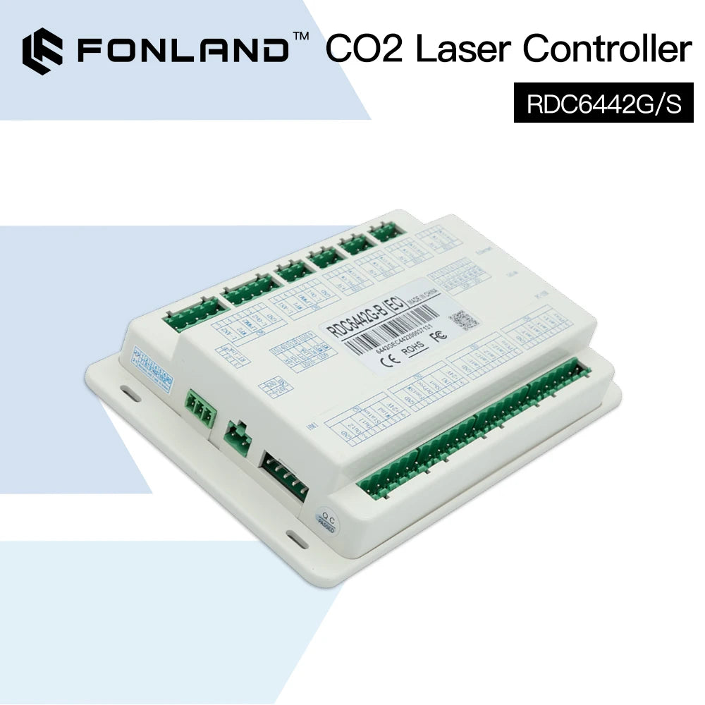 Fonland Ruida RDC6442 RDC6442G RDC6442S Controller for Co2 Laser Engraving Cutting Machine Upgrade Supported Lightburn