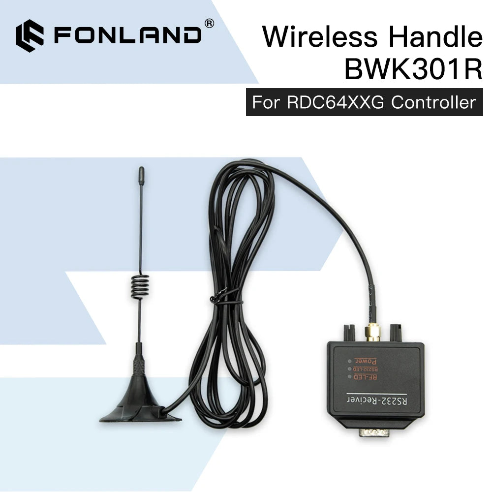 Fonland Ruida Wireless Operating Handle BWK301R BWK301T for RDC6442G RDC6442S RDC6432G CO2 Laser controller