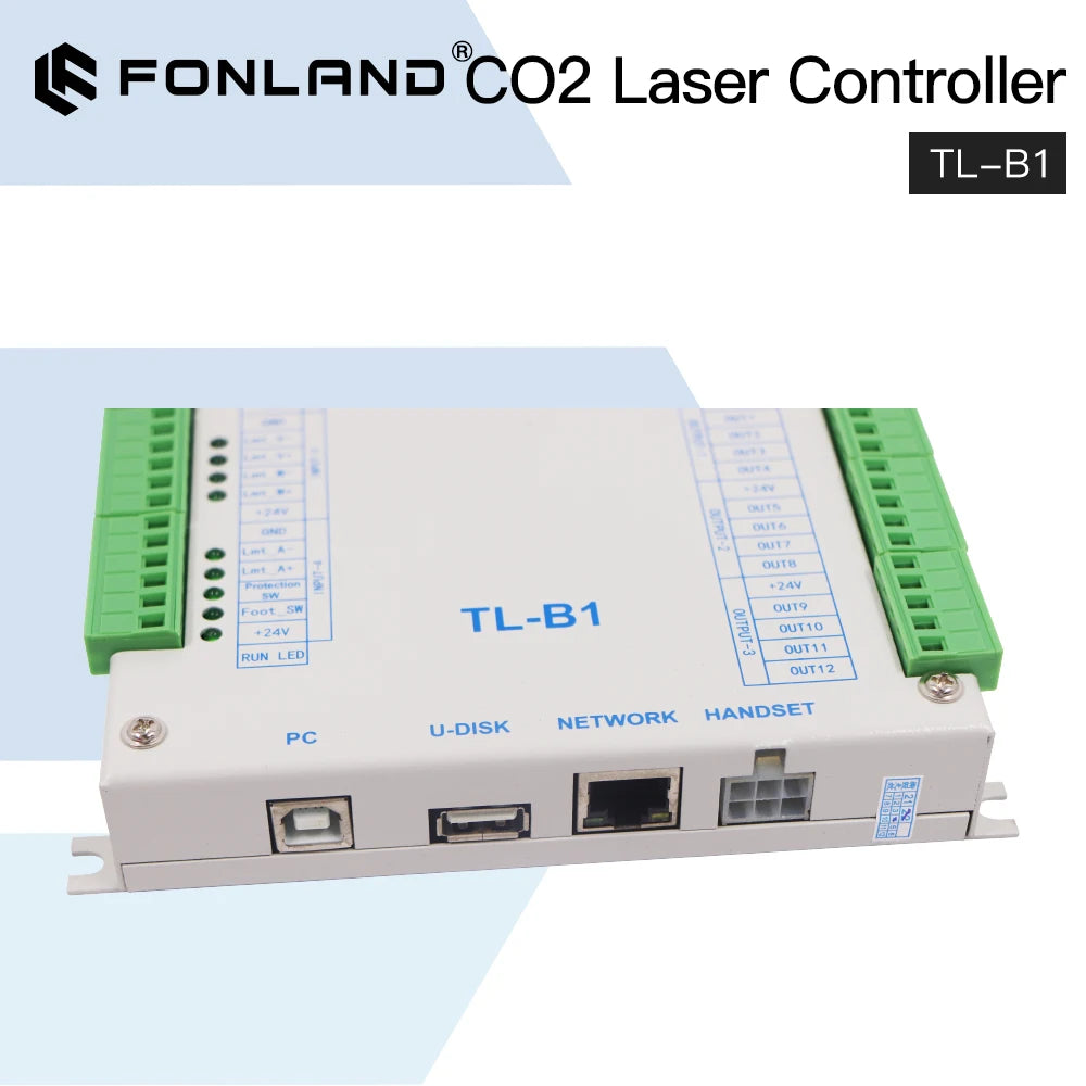 Fonland TL-B1 CO2 Laser Controller System for Double-head Asynchronous Co2 Laser Engraving Cutting Machine