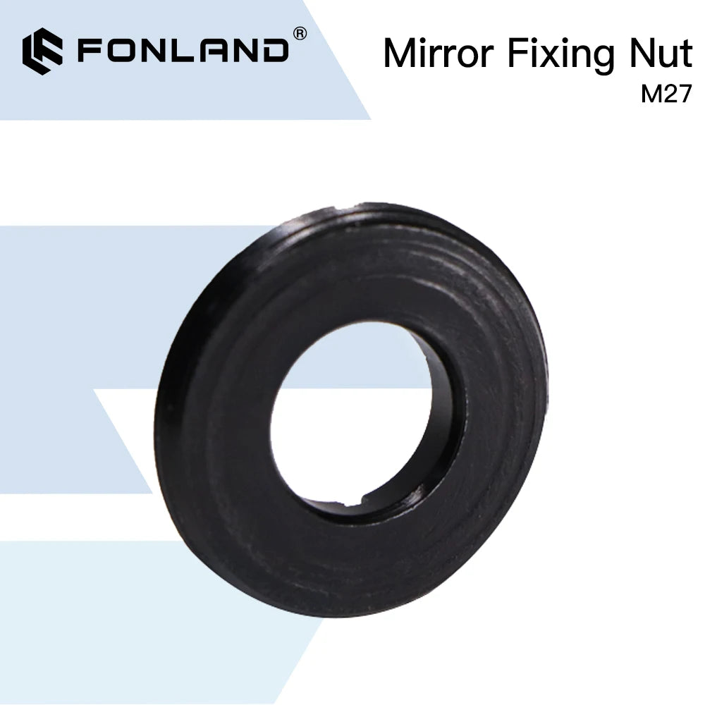 Fonland The Mirror Fixing Nut Focus Lens Fix Ring of The First and Second Mirror Mount for Fix Si/Mo Mirror Laser Engraving Head