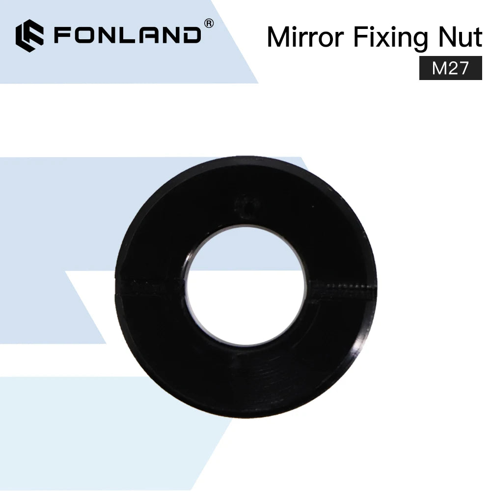 Fonland The Mirror Fixing Nut Focus Lens Fix Ring of The First and Second Mirror Mount for Fix Si/Mo Mirror Laser Engraving Head