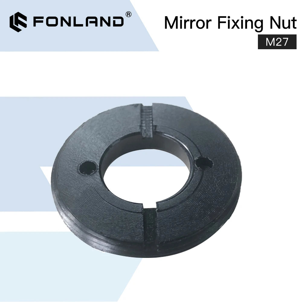 Fonland The Mirror Fixing Nut Focus Lens Fix Ring of The First and Second Mirror Mount for Fix Si/Mo Mirror Laser Engraving Head