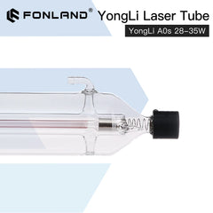 Fonland Yongli A0s 28W-35W CO2 Laser Tube Length 600mm Dia. 80mm for CO2 Laser Engraving Cutting Machine Fast Shipping