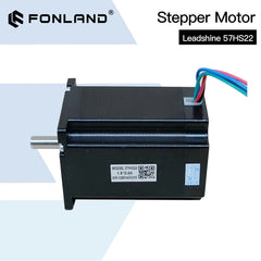 Leadshine Nema 23 Stepper Motor 2 Phase 2.2 N.m 5.6A (57HS22) 8-lead Length 8m Shaft 8mm for CNC Engraving Milling Machine