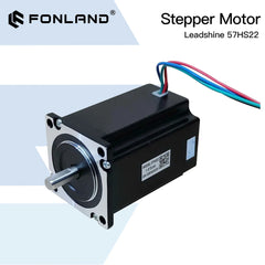 Leadshine Nema 23 Stepper Motor 2 Phase 2.2 N.m 5.6A (57HS22) 8-lead Length 8m Shaft 8mm for CNC Engraving Milling Machine