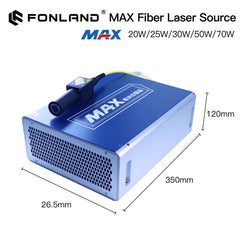 MAX Fiber Laser Source 20W 30W 50W Q-switch GQM 1064nm MFP Pulsed  For Fiber Metal Marking Welding Machine MFP-20 MFP-30 MFP-50