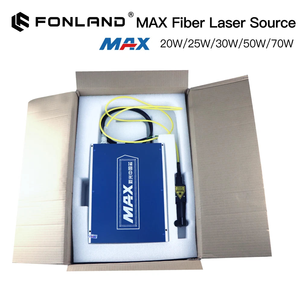 MAX Fiber Laser Source 20W 30W 50W Q-switch GQM 1064nm MFP Pulsed  For Fiber Metal Marking Welding Machine MFP-20 MFP-30 MFP-50