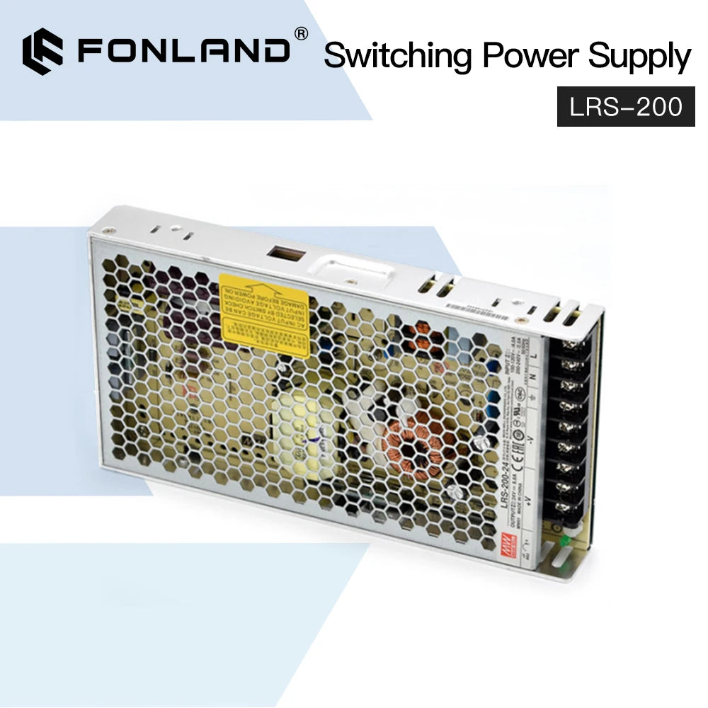 Meanwell Switching Power Supply LRS-200-5V 12V 24V 36V 48V MEANWELL AC/DC 200W Single Output