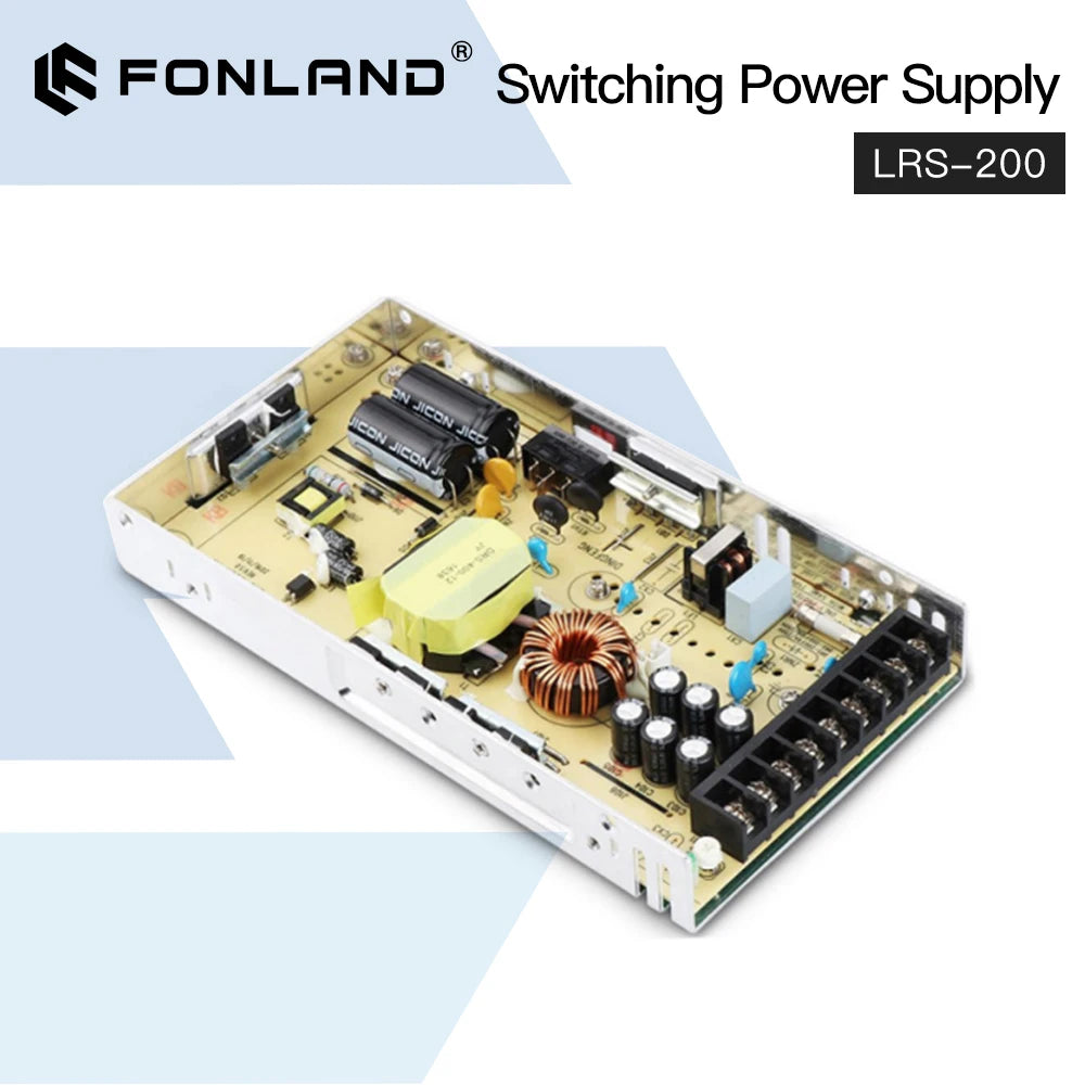 Meanwell Switching Power Supply LRS-200-5V 12V 24V 36V 48V MEANWELL AC/DC 200W Single Output