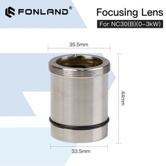 Original Fiber Laser Focusing Lenses 3kW Collimating Lens Focusing Lens for WSX Laser Cutting Head NC30  NC30(B) Fast Shipping