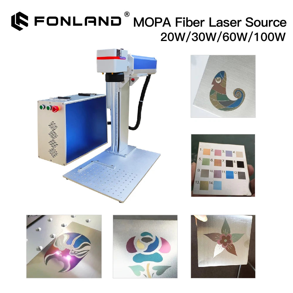 Original JPT Laser Source 20W 30W 50W 60W 100W MOPA Q-switch Fiber Module GQM 1064nm for Fiber Laser Marking Engraving Machine