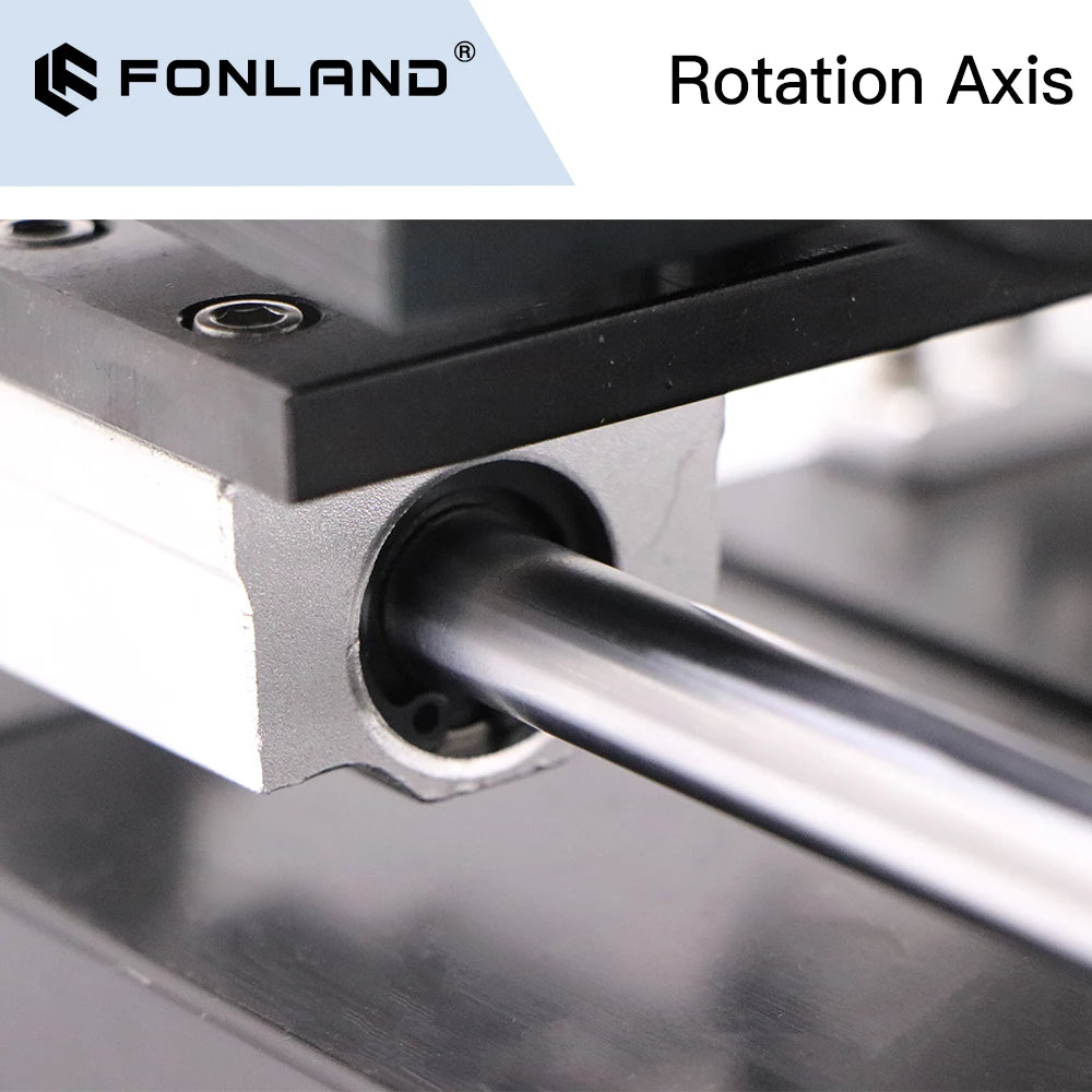 Rotary Axis Attachment 4 Wheels Router Laser Rotary Attachment with 2-Phase Stepper Motor for CO2 Rotate Engraving Machine