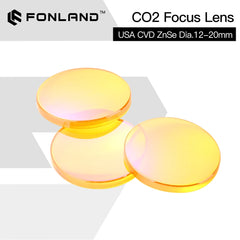 USA Focus Lens CVD ZnSe China PVD Diameter 12 15 18 19.05 20mm FL 50.8mm for CO2 Laser Engraving Cutting Machine